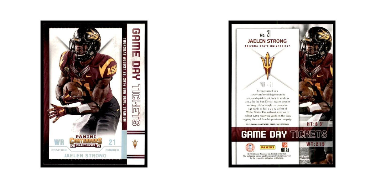 Jaelen Strong 2015 Panini Contenders Draft Picks #21 Football Cards NM
