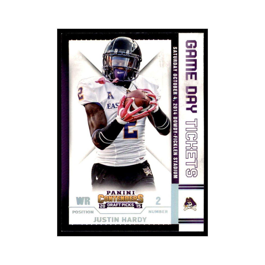 Justin Hardy 2015 Panini Contenders Draft Picks #27 Football Cards NM