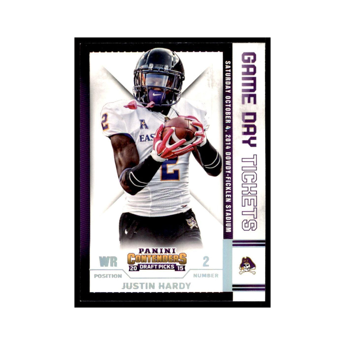 Justin Hardy 2015 Panini Contenders Draft Picks #27 Football Cards NM