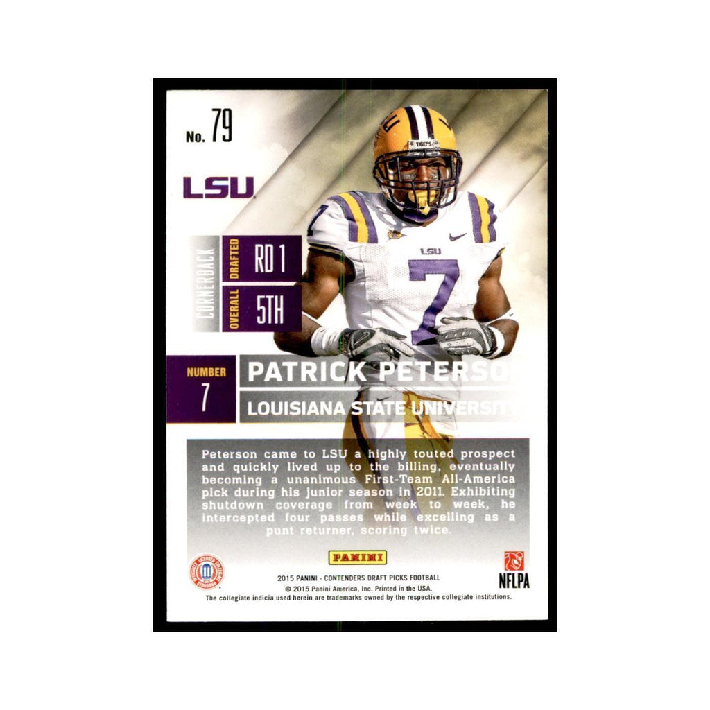 Patrick Peterson 2015 Panini Contenders Draft Picks #79 Football Cards NM