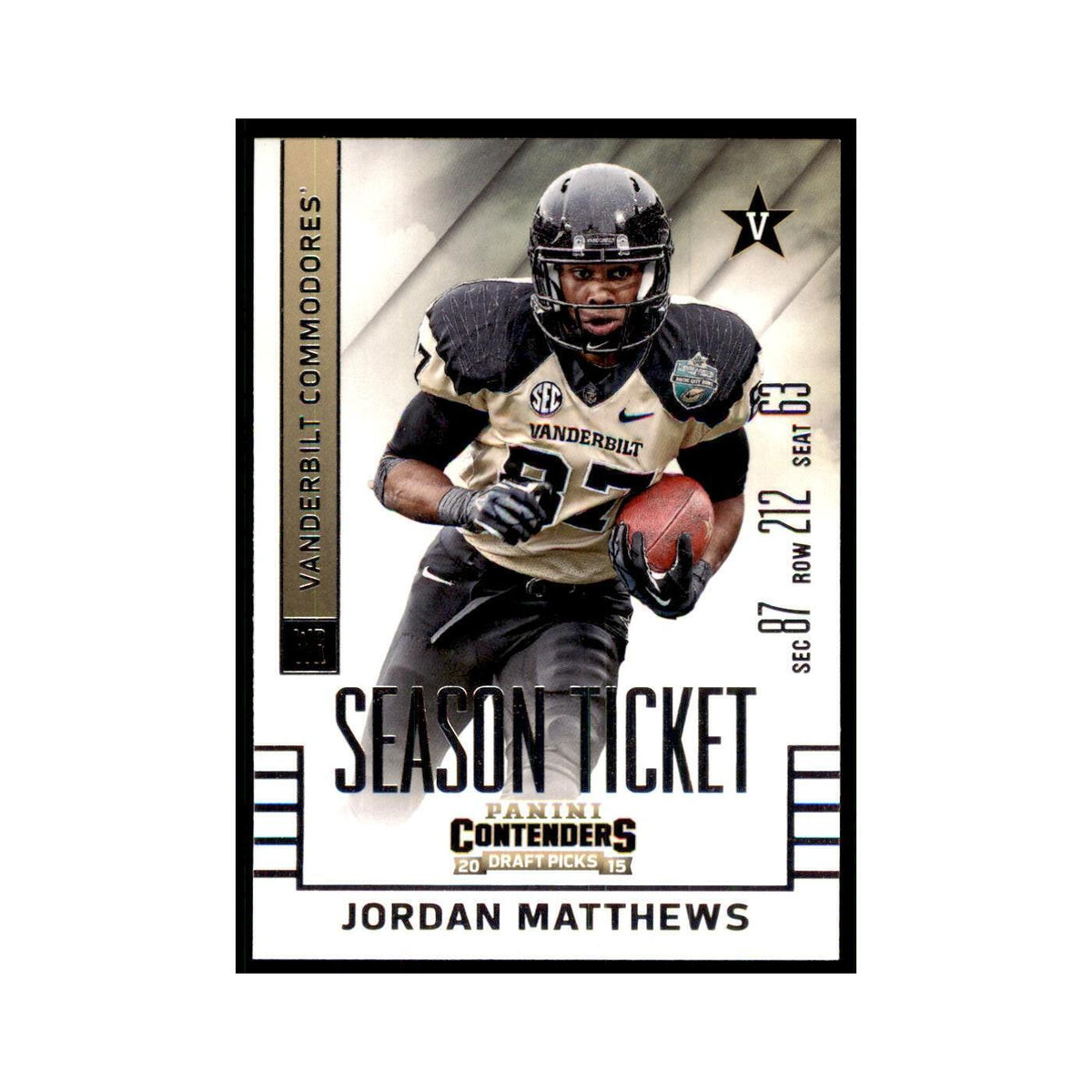 Jordan Matthews 2015 Panini Contenders Draft Picks #51 Football Cards NM