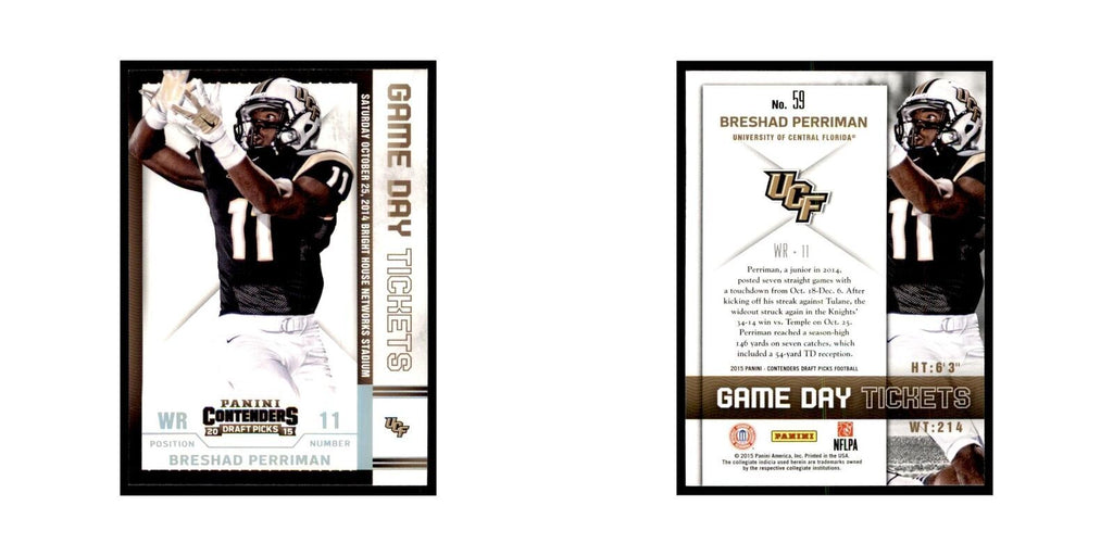 Breshad Perriman 2015 Panini Contenders Draft Picks #59 Football Cards NM