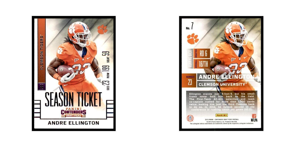 Andre Ellington 2015 Panini Contenders Draft Picks #7 Football Cards NM