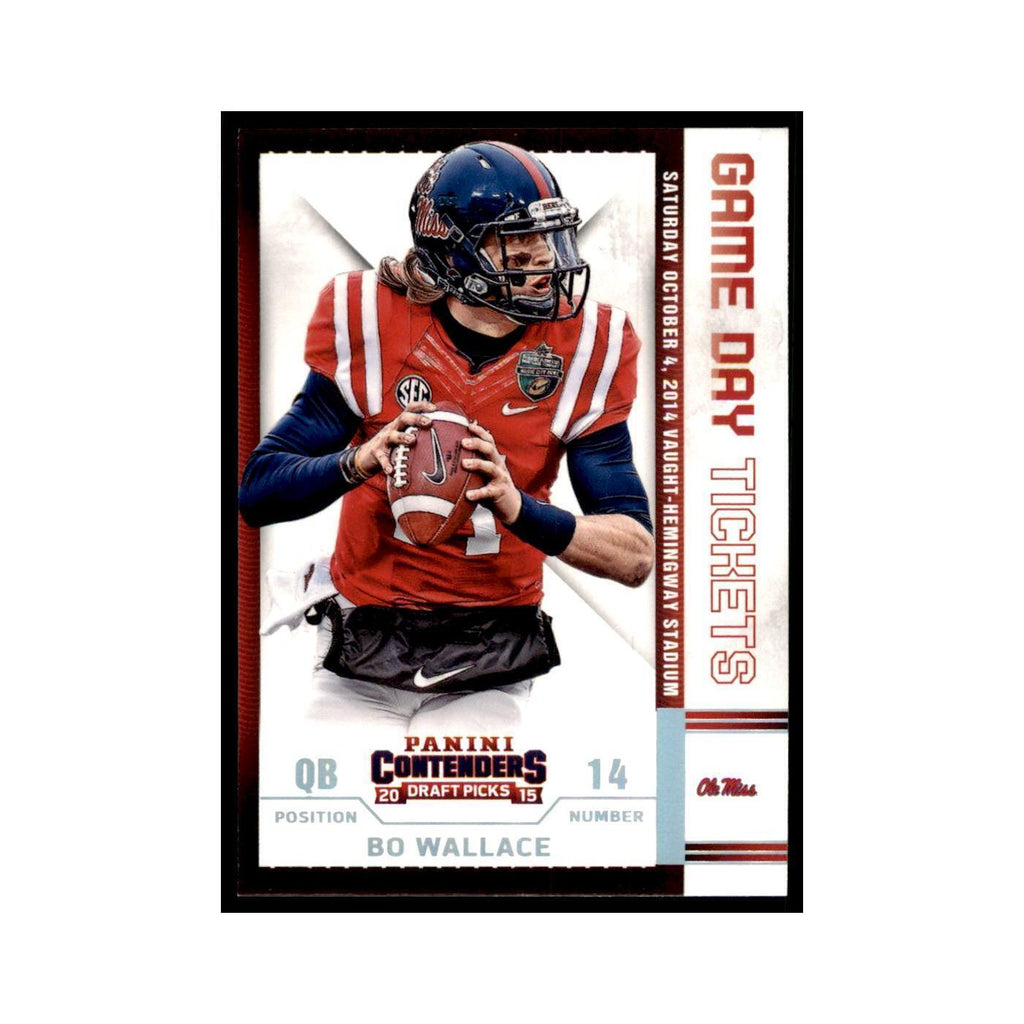 Bo Wallace 2015 Panini Contenders Draft Picks #56 Football Cards NM