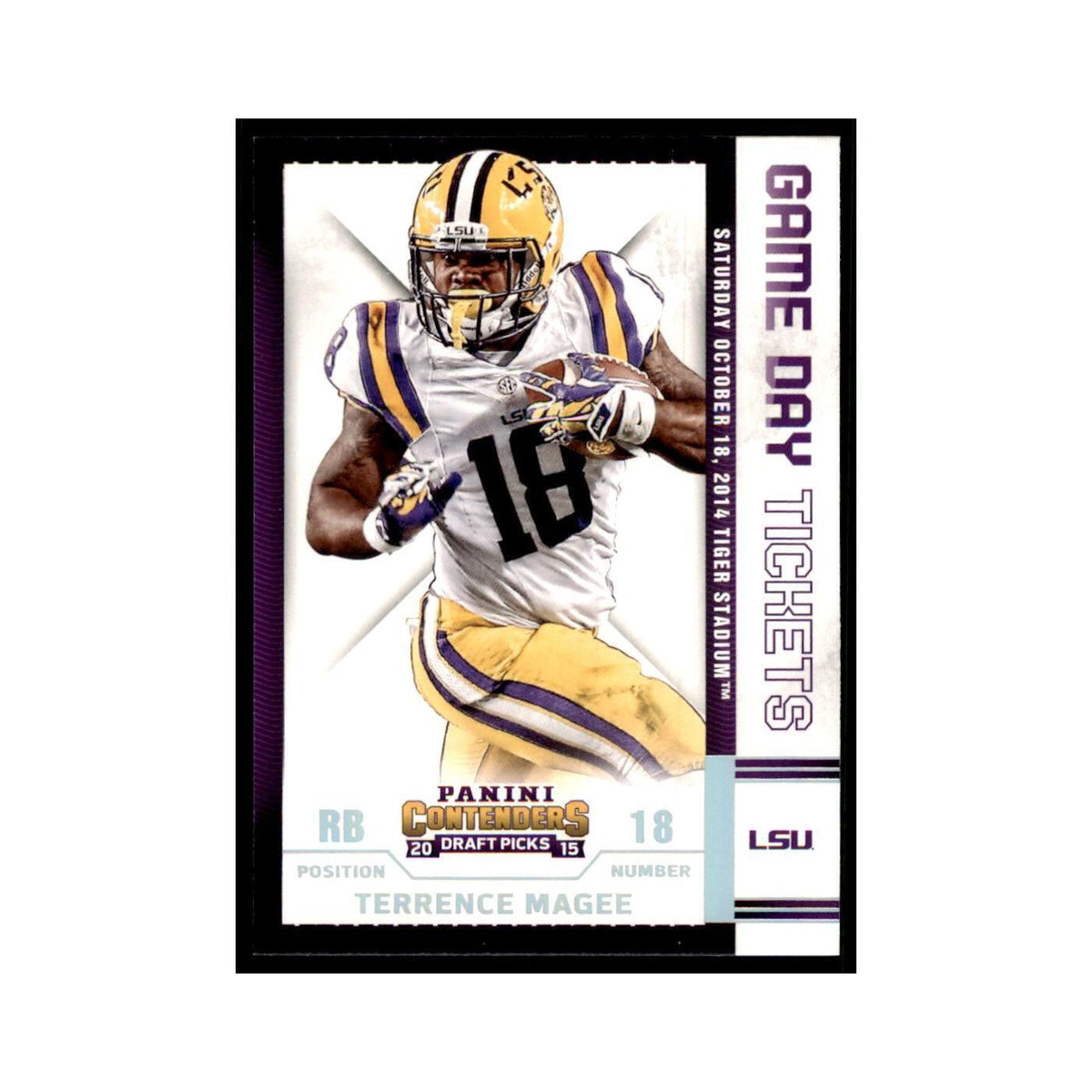 Terrence Magee 2015 Panini Contenders Draft Picks #94 Football Cards NM
