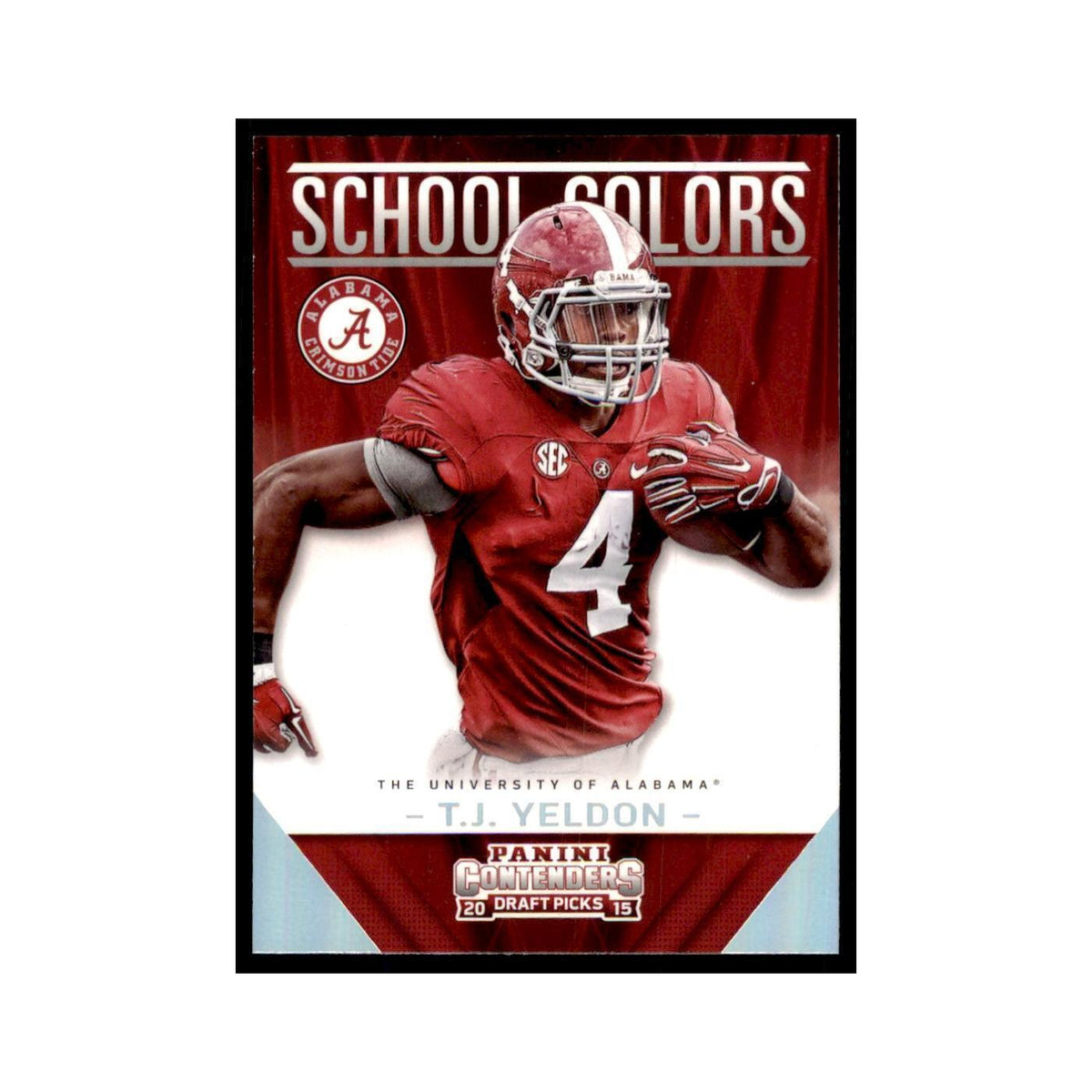 T.J. Yeldon 2015 Panini Contenders Draft Picks #17 Football Cards NM