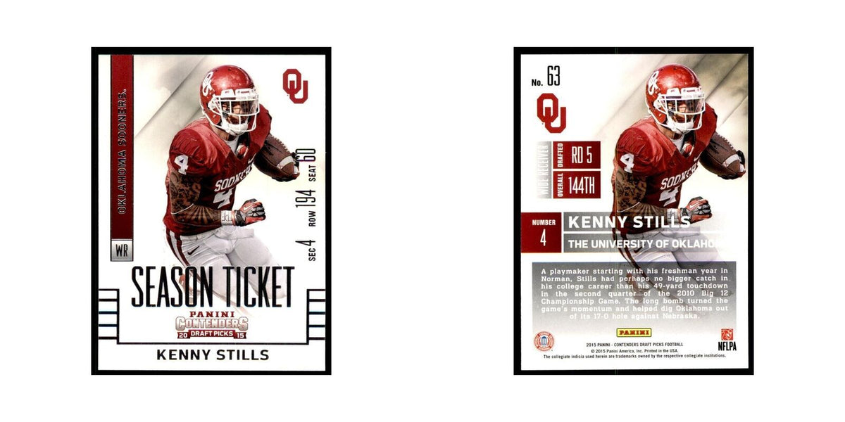 Kenny Stills 2015 Panini Contenders Draft Picks #63 Football Cards NM