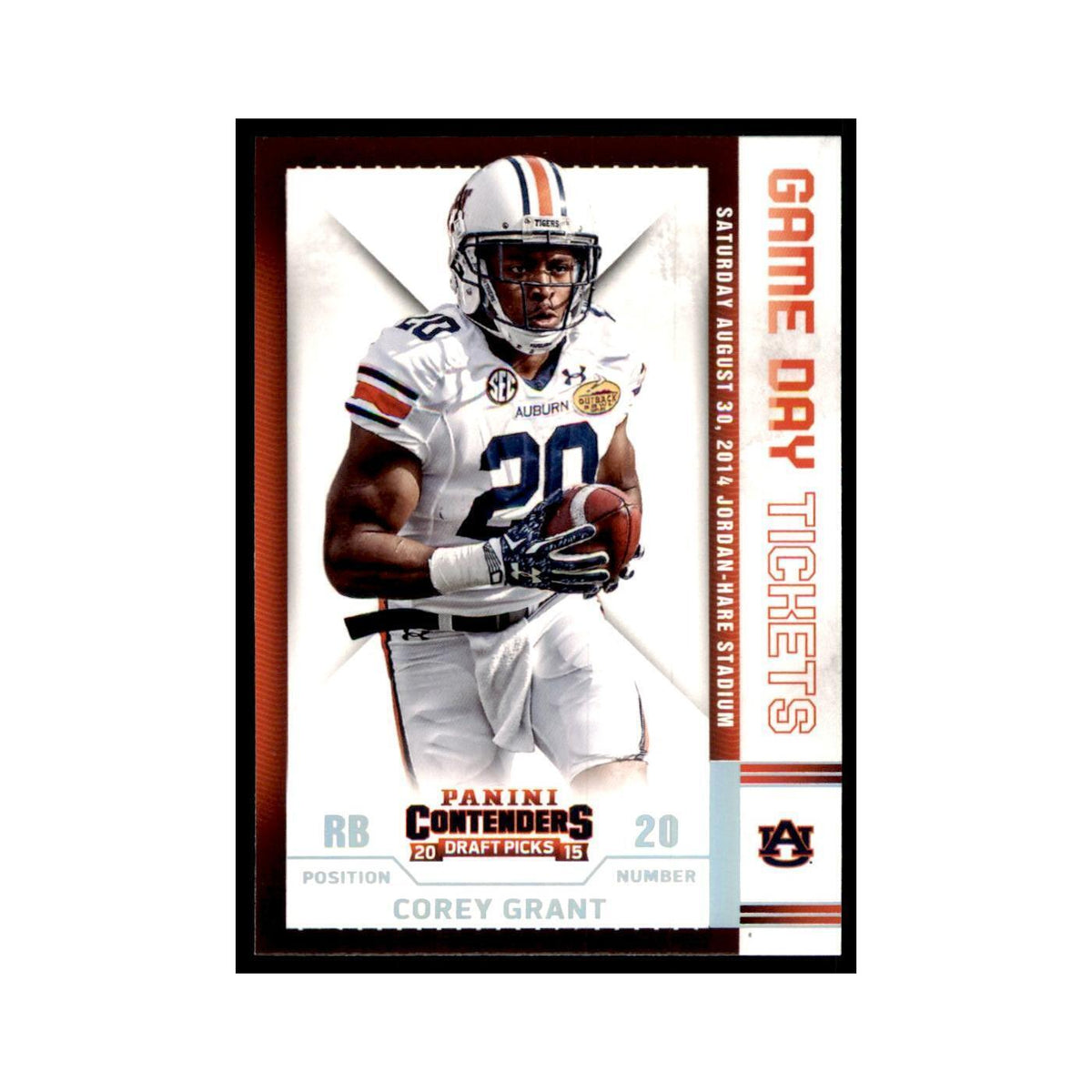 Corey Grant 2015 Panini Contenders Draft Picks #60 Football Cards NM