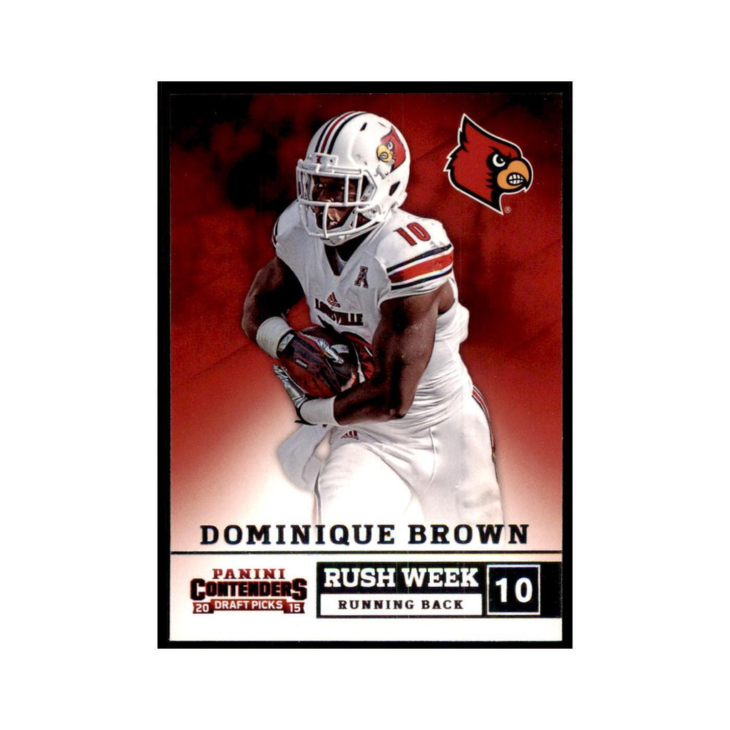 Dominique Brown 2015 Panini Contenders Draft Picks #18 Football Cards NM