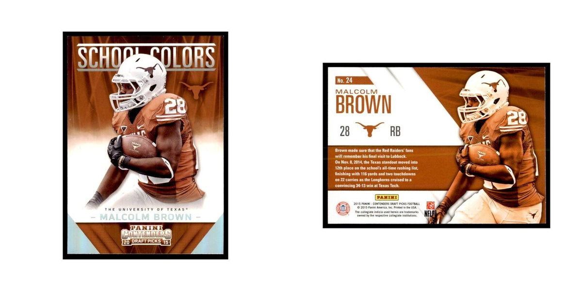 Malcolm Brown 2015 Panini Contenders Draft Picks #24 Football Cards NM