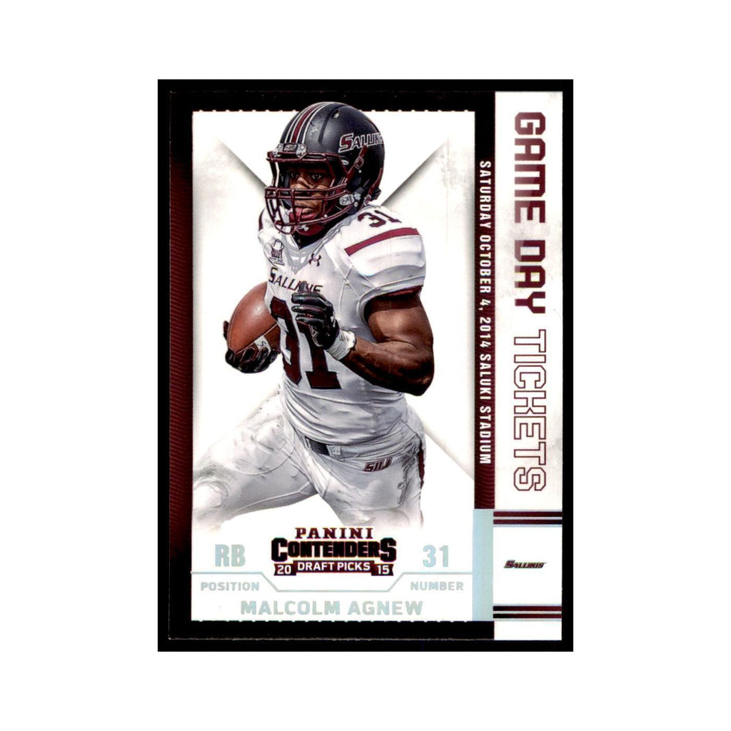 Malcolm Agnew 2015 Panini Contenders Draft Picks #58 Football Cards NM