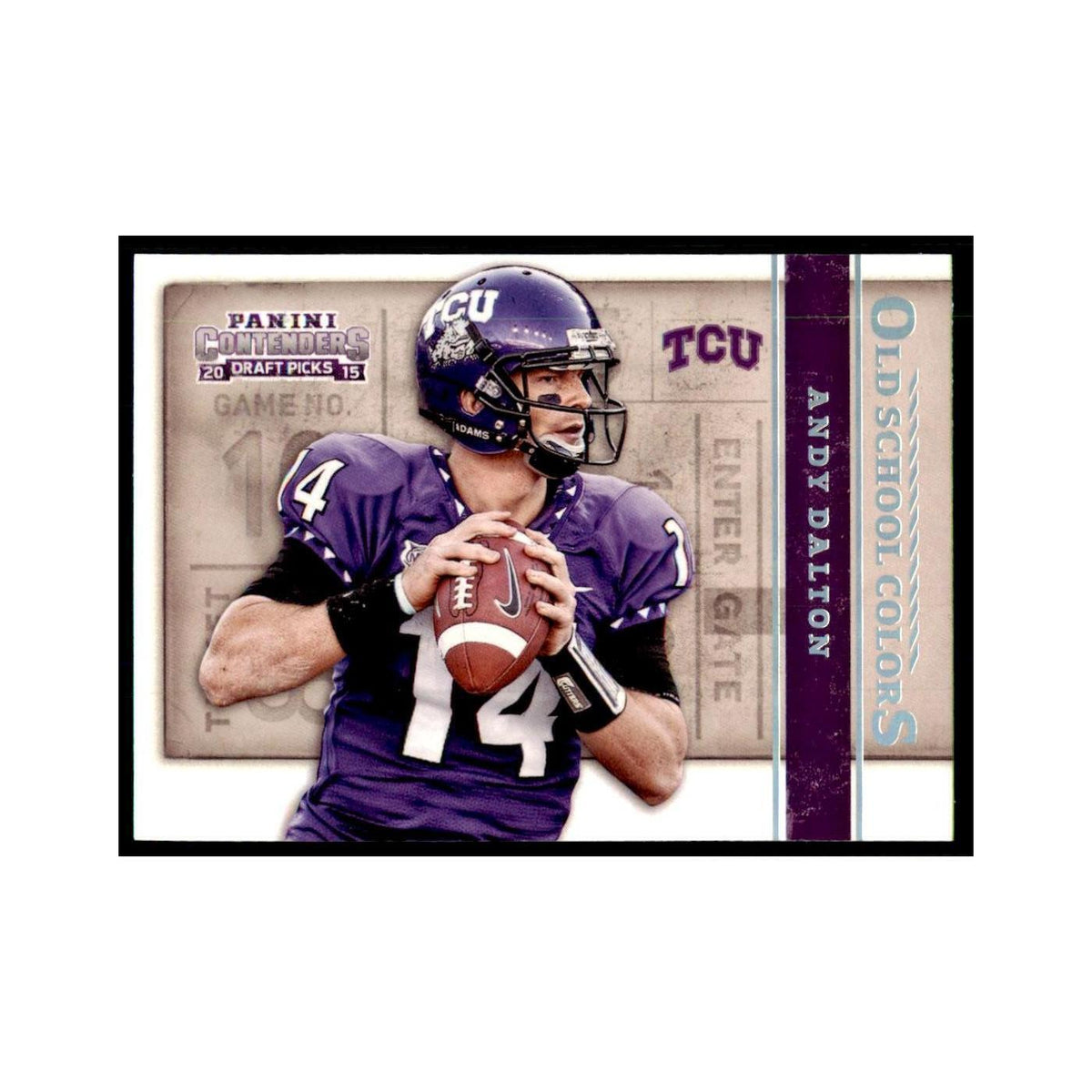 Andy Dalton 2015 Panini Contenders Draft Picks #4 Football Cards NM