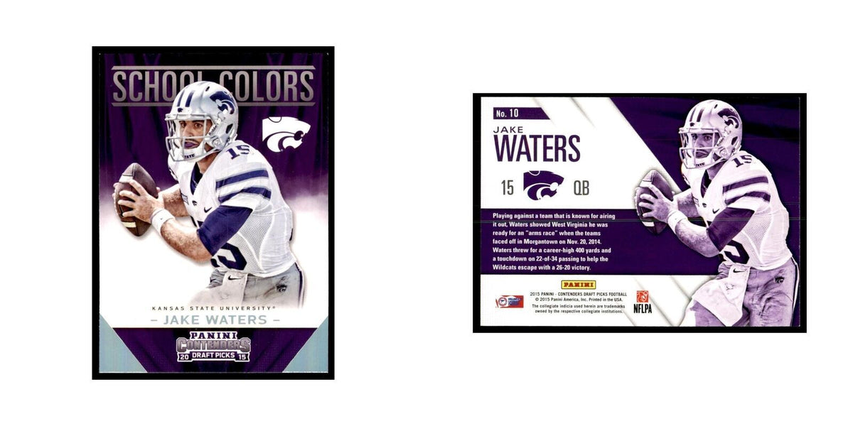 Jake Waters 2015 Panini Contenders Draft Picks #10 Football Cards NM