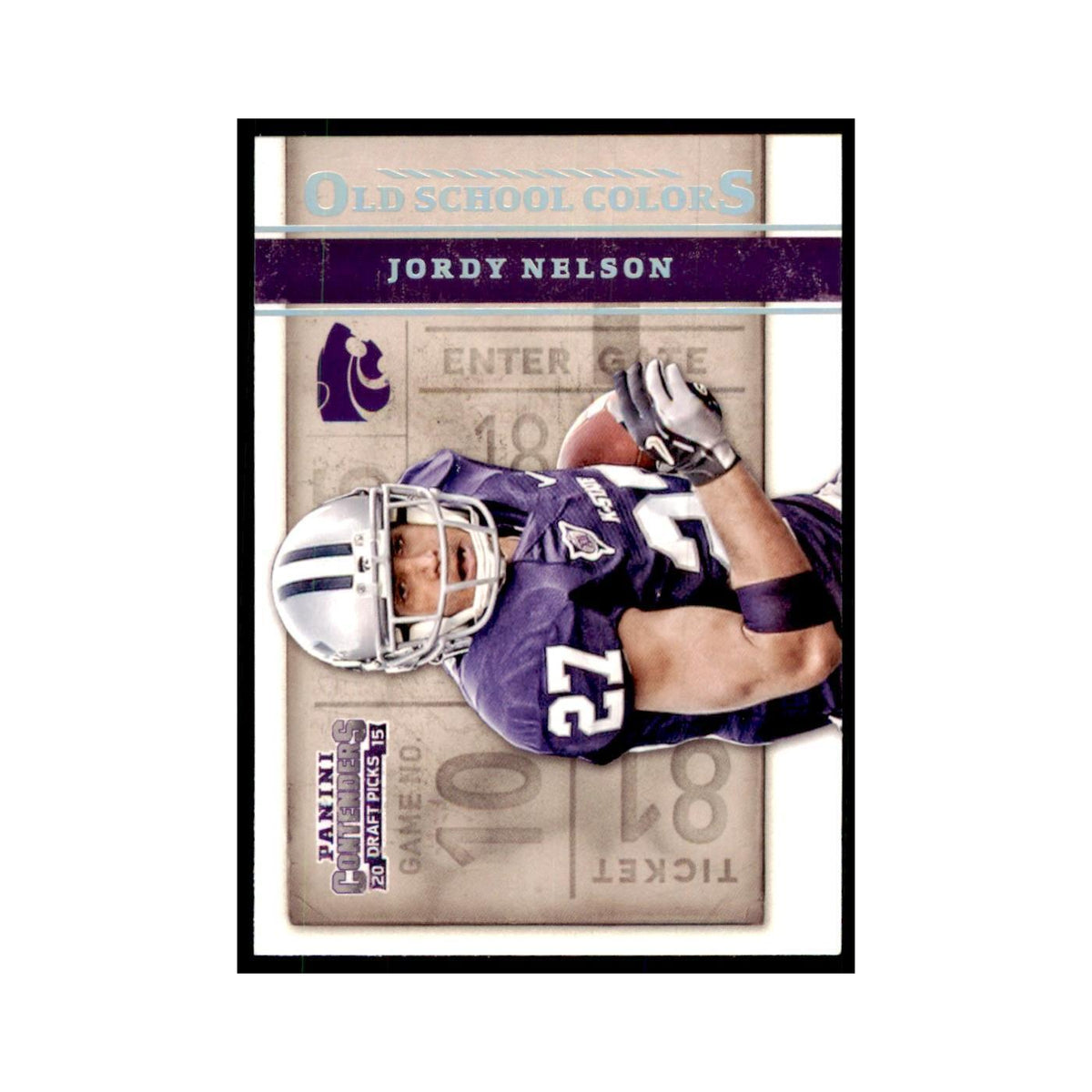 Jordy Nelson 2015 Panini Contenders Draft Picks #28 Football Cards NM