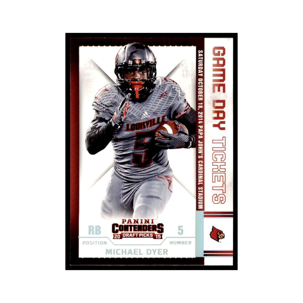Michael Dyer 2015 Panini Contenders Draft Picks #62 Football Cards NM
