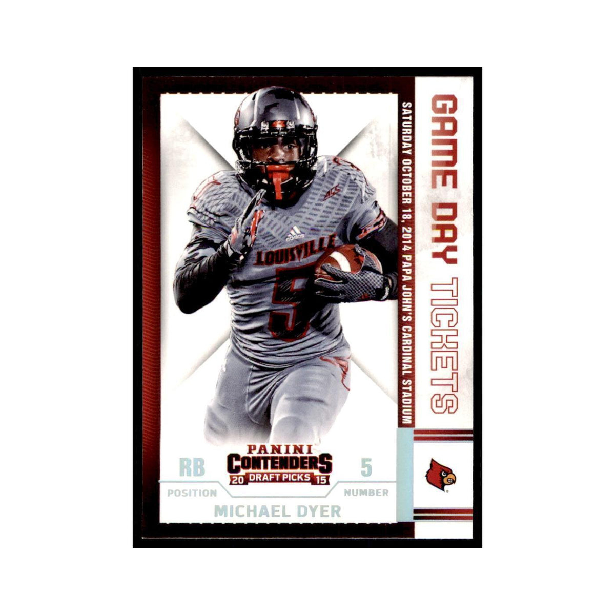 Michael Dyer 2015 Panini Contenders Draft Picks #62 Football Cards NM