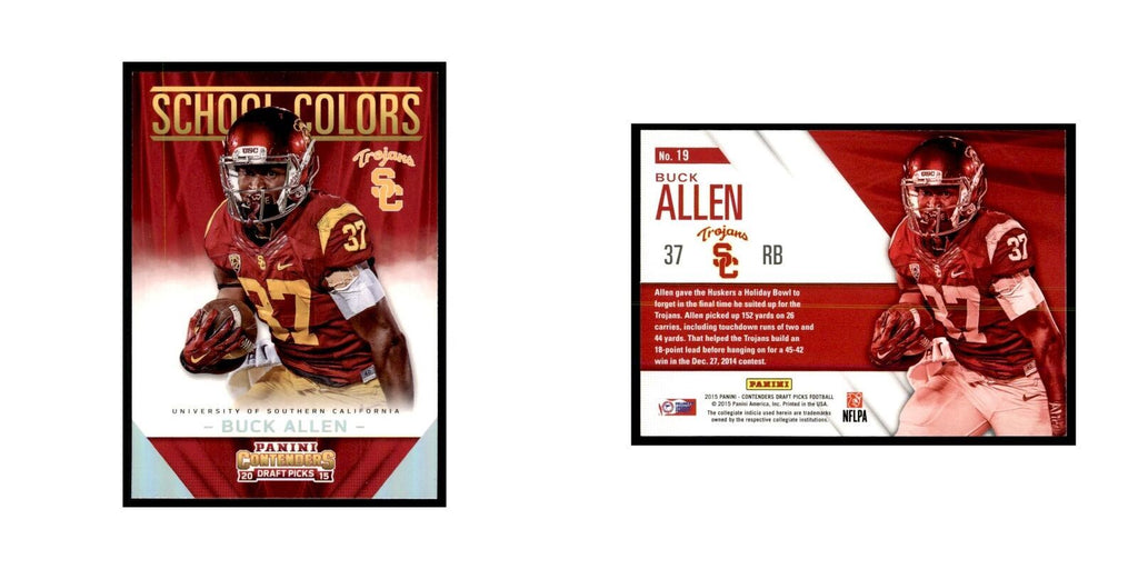 Buck Allen 2015 Panini Contenders Draft Picks #19 Football Cards NM