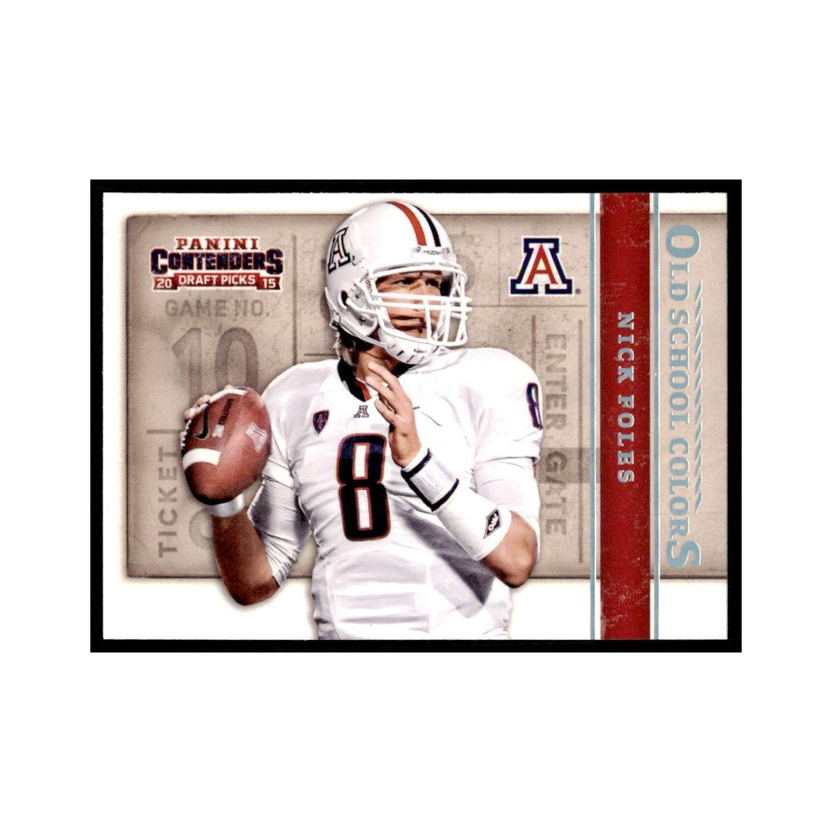 Nick Foles 2015 Panini Contenders Draft Picks #40 Football Cards NM