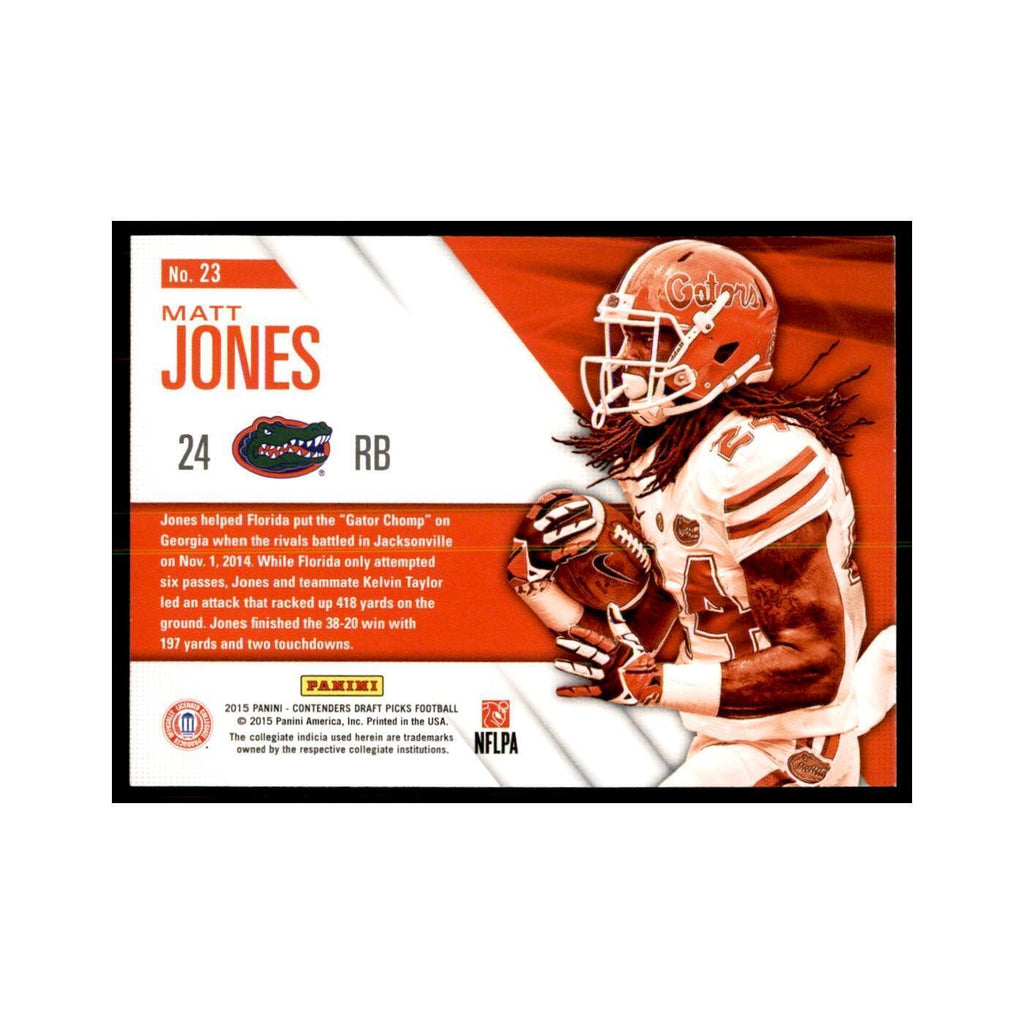 Matt Jones 2015 Panini Contenders Draft Picks #23 Football Cards NM