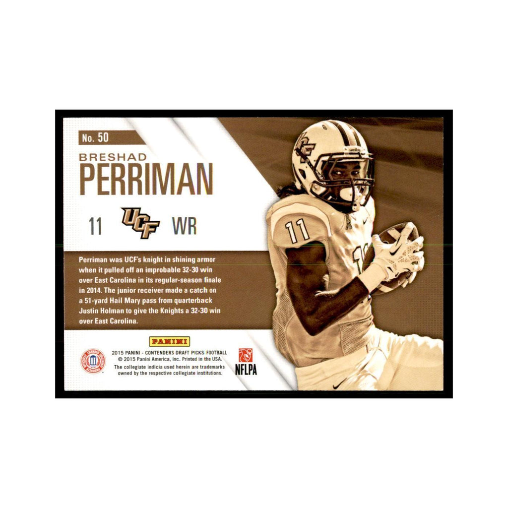 Breshad Perriman 2015 Panini Contenders Draft Picks #50 Football Cards NM