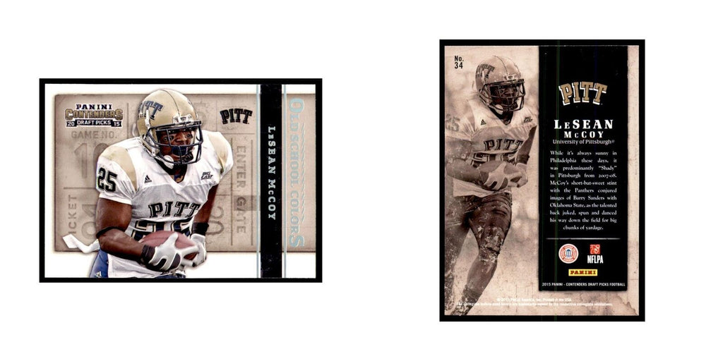 LeSean McCoy 2015 Panini Contenders Draft Picks #34 Football Cards NM