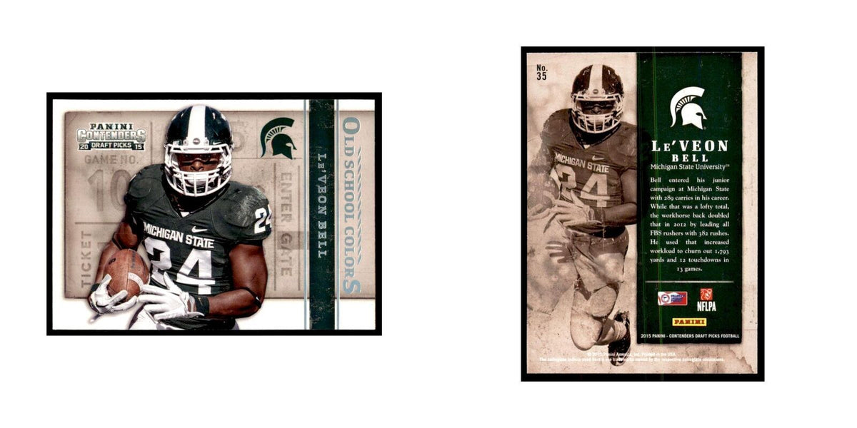 Le'Veon Bell 2015 Panini Contenders Draft Picks #35 Football Cards NM