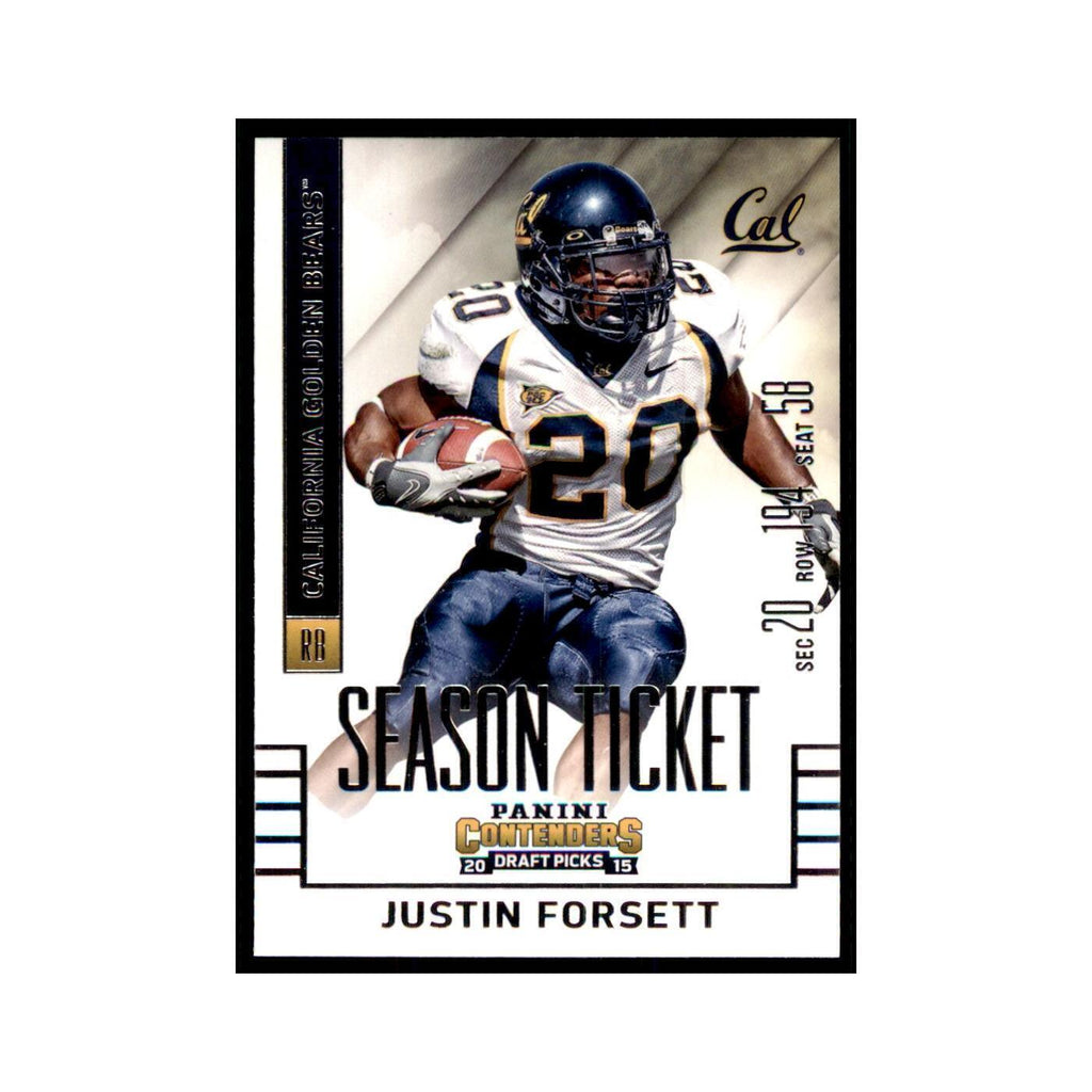 Justin Forsett 2015 Panini Contenders Draft Picks #58 Football Cards NM
