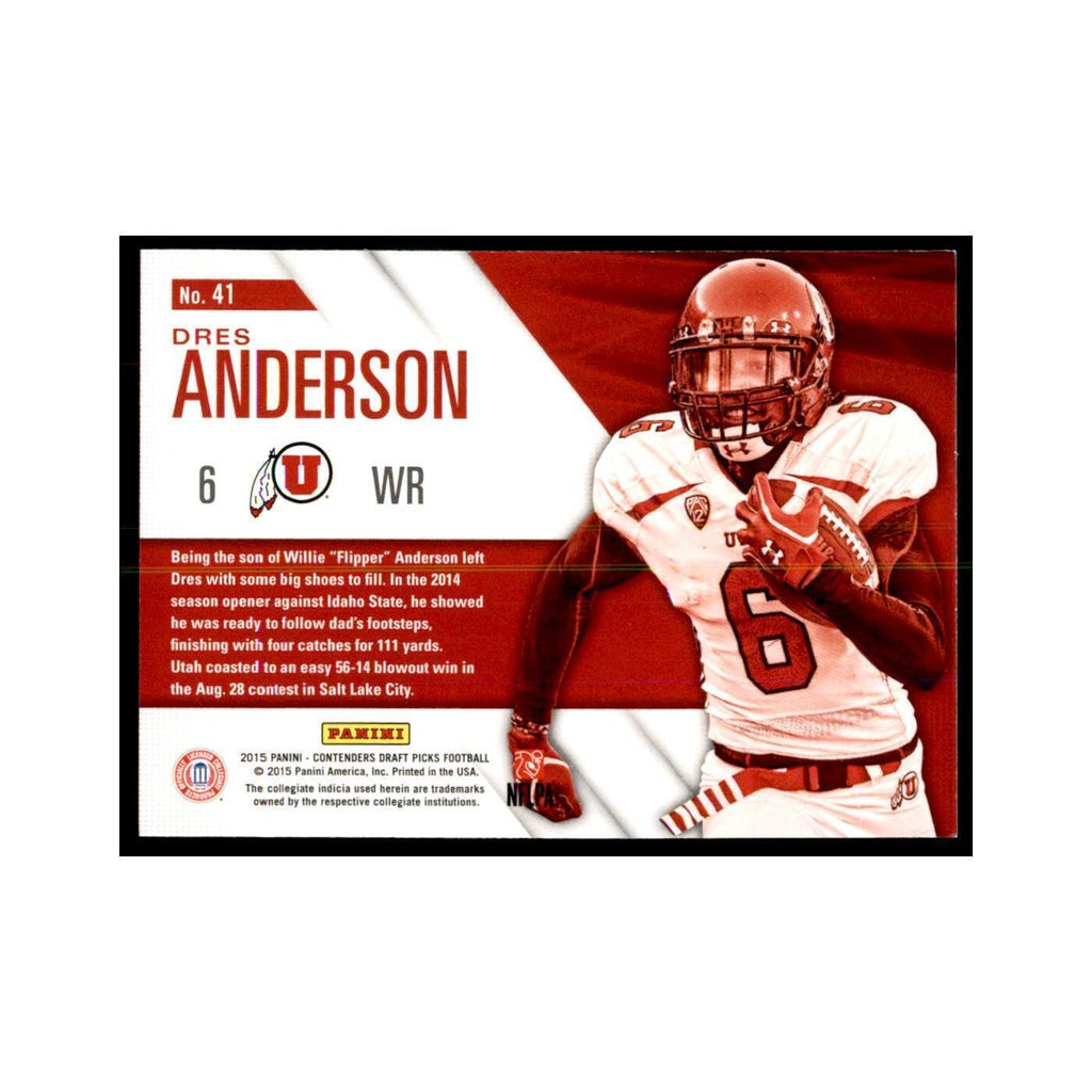 Dres Anderson 2015 Panini Contenders Draft Picks #41 Football Cards NM