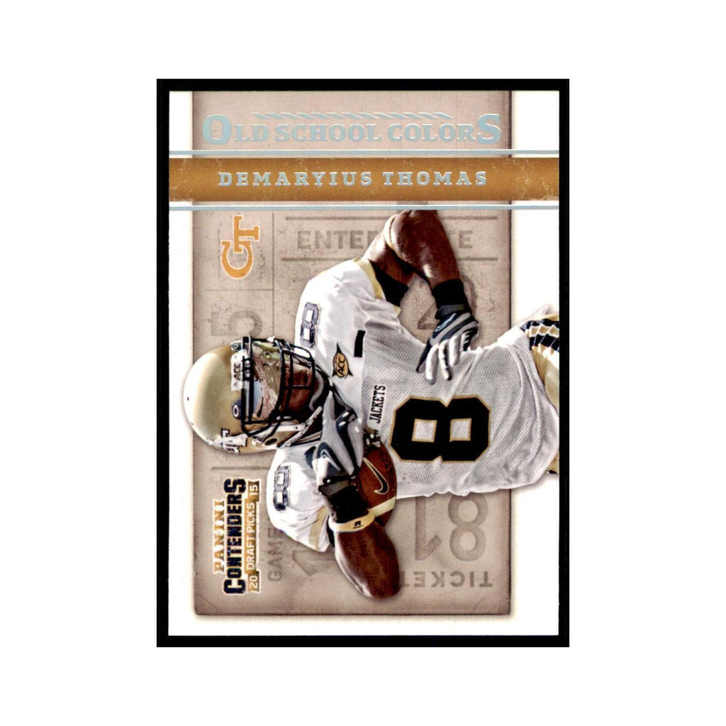 Demaryius Thomas 2015 Panini Contenders Draft Picks #15 Football Cards NM