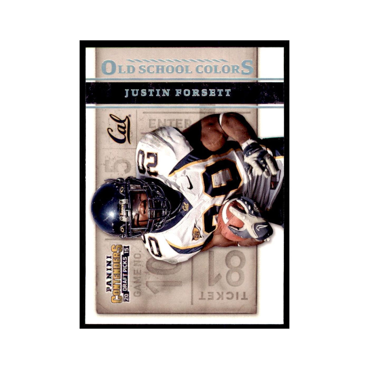 Justin Forsett 2015 Panini Contenders Draft Picks #31 Football Cards NM