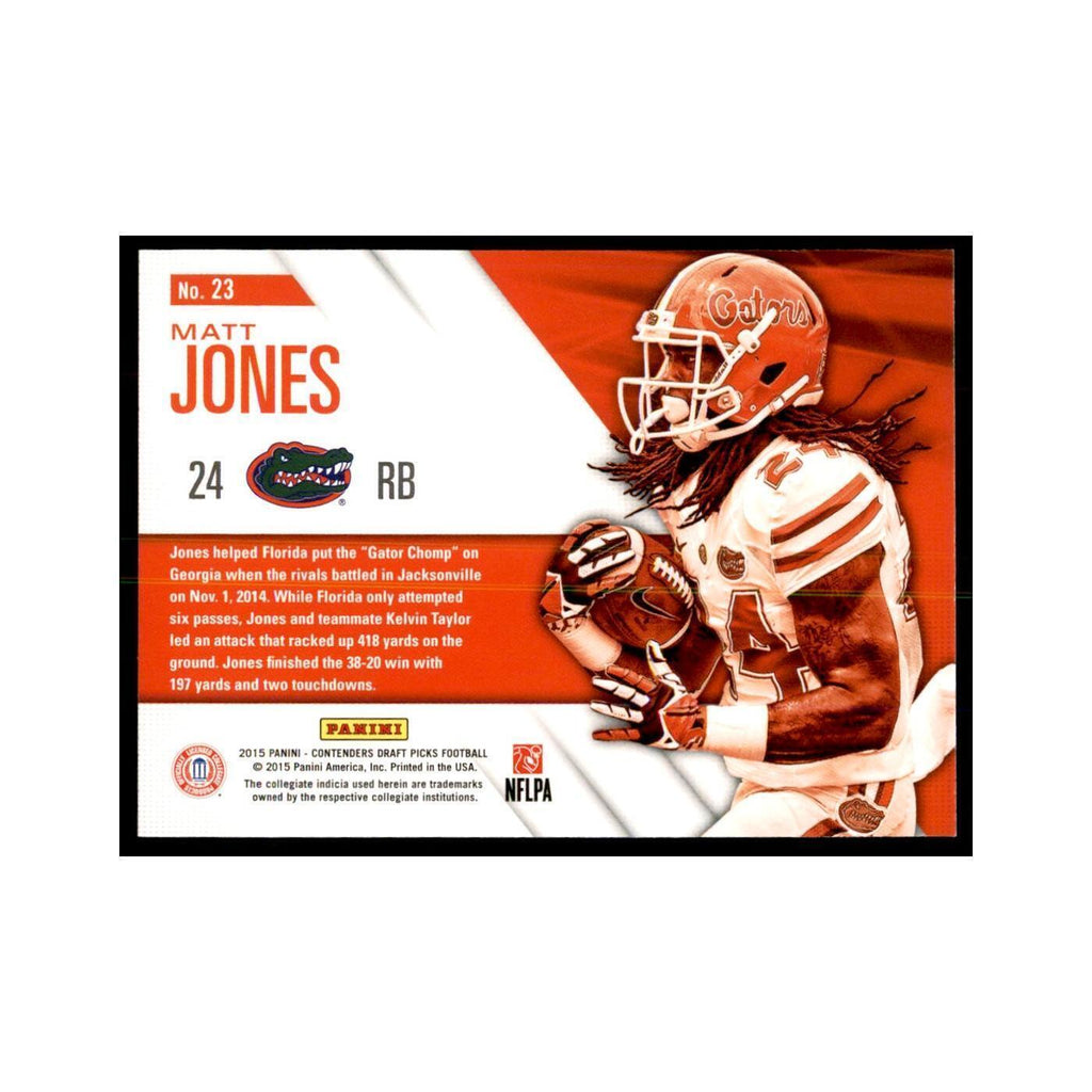 Matt Jones 2015 Panini Contenders Draft Picks #23 NM