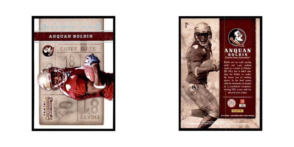 Anquan Boldin 2015 Panini Contenders Draft Picks #5 Football Cards NM