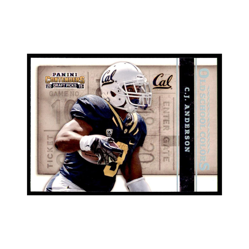 C.J. Anderson 2015 Panini Contenders Draft Picks #8 Football Cards NM