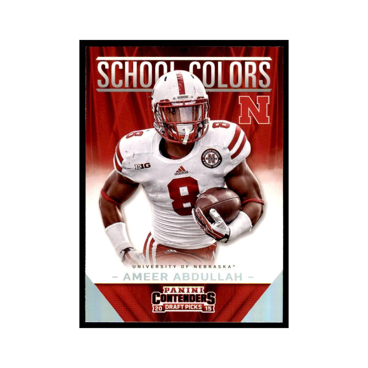 Ameer Abdullah 2015 Panini Contenders Draft Picks #13 Football Cards NM