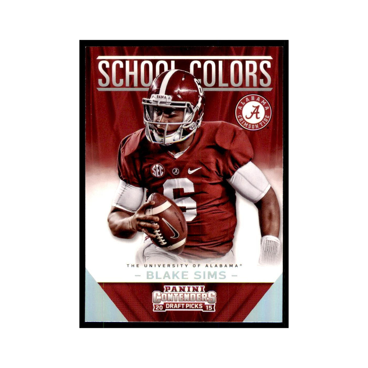 Blake Sims 2015 Panini Contenders Draft Picks #9 Football Cards Football Card NM