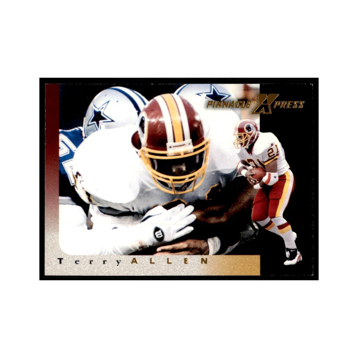 Terry Allen 1997 Pinnacle X-Press #96 Football Cards Football Card NM