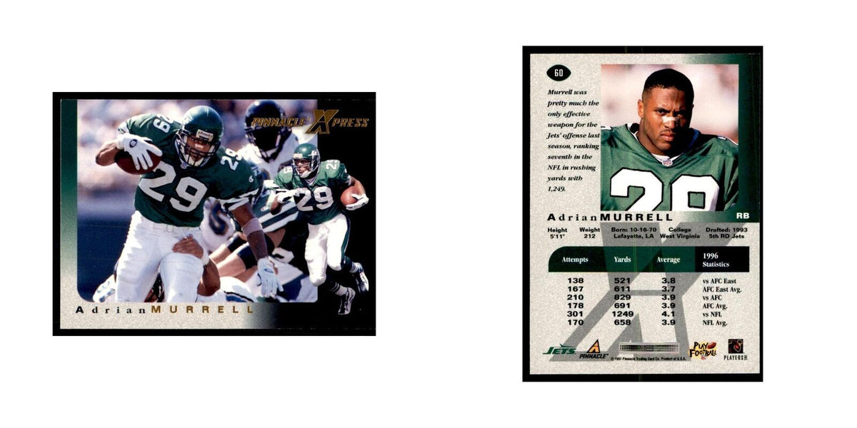 Adrian Murrell 1997 Pinnacle X-Press #60 Football Cards Football Card NM