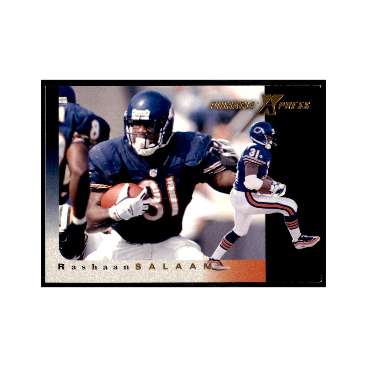 Rashaan Salaam 1997 Pinnacle X-Press #22 Football Cards Football Card NM