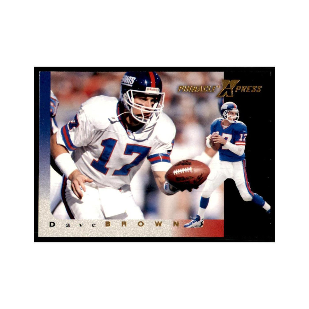 Dave Brown 1997 Pinnacle X-Press #53 Football Cards Football Card NM