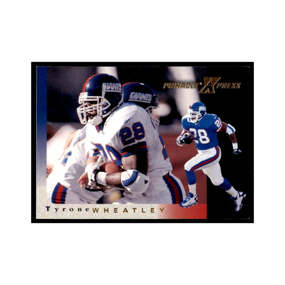 Tyrone Wheatley 1997 Pinnacle X-Press #24 Football Cards Football Card NM