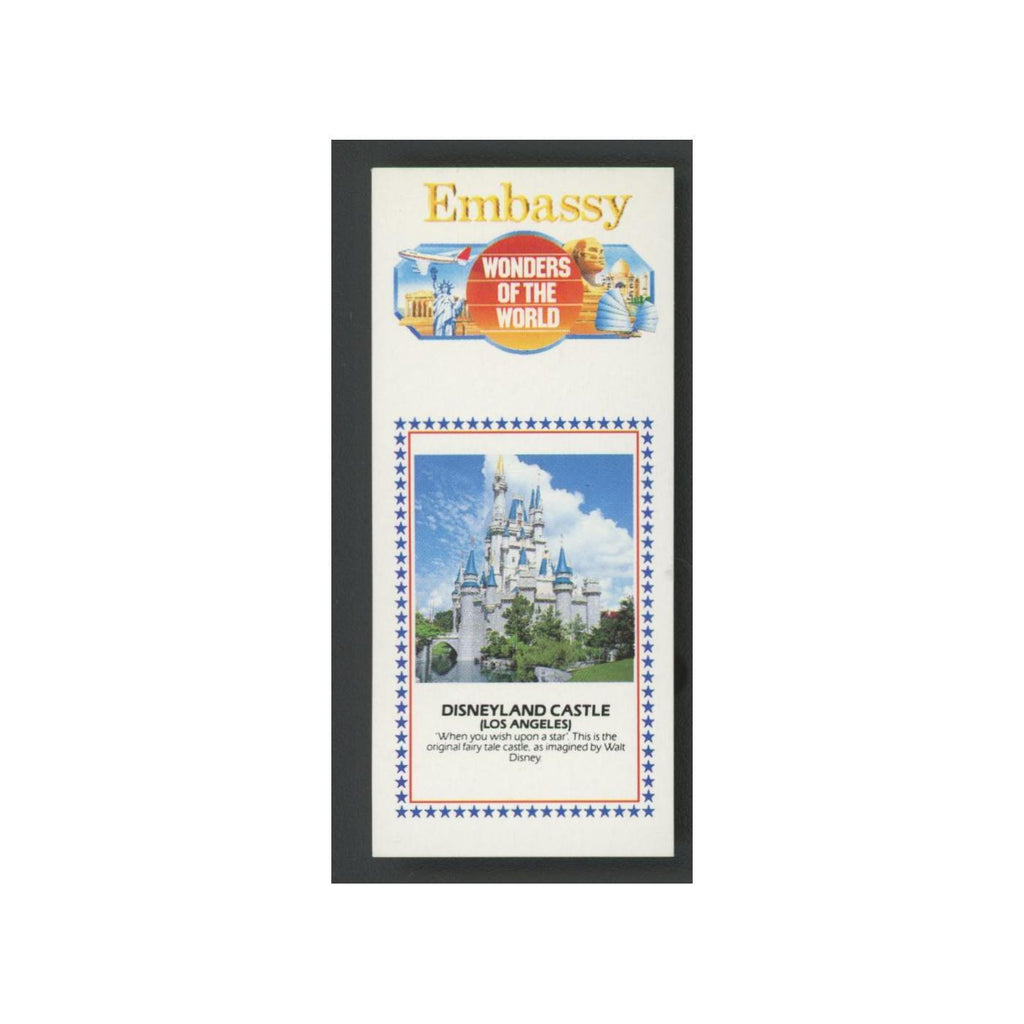 Disneyland Castle 1986 Embassy Wonders of the World EX