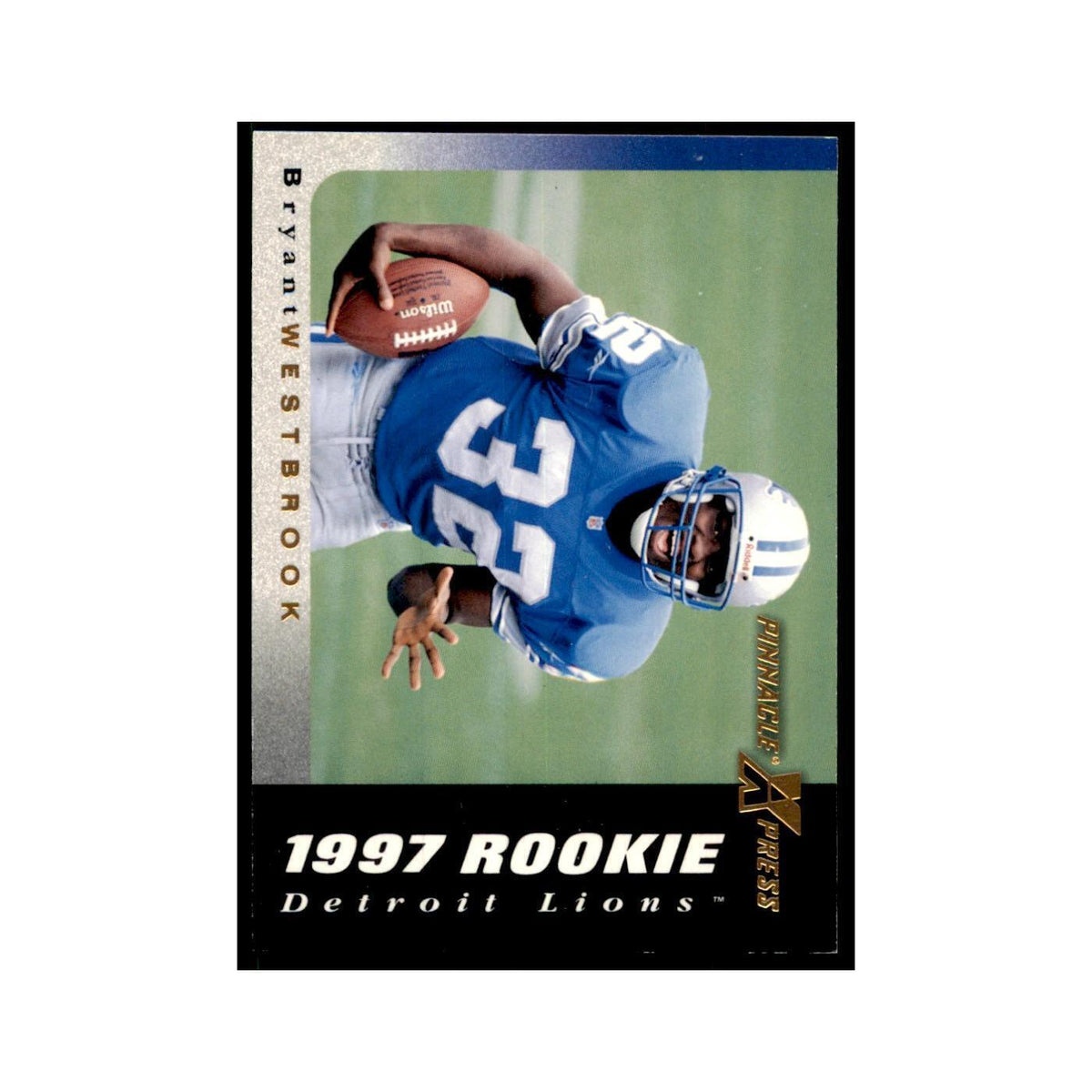 Bryant Westbrook Rookie 1997 Pinnacle X-Press #133 Football Cards NM