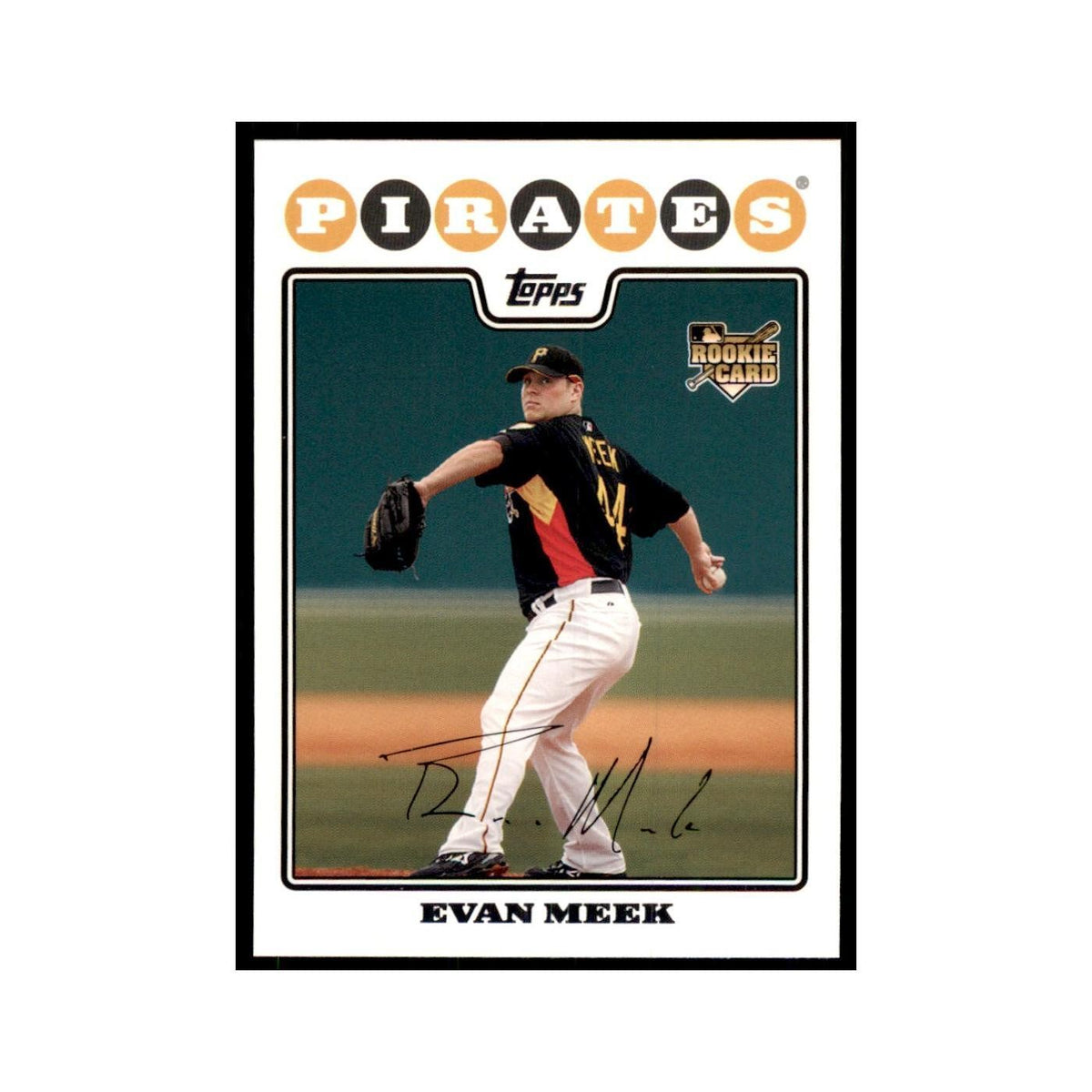 Evan Meek 2008 Topps #359 Baseball Cards Baseball Card NM