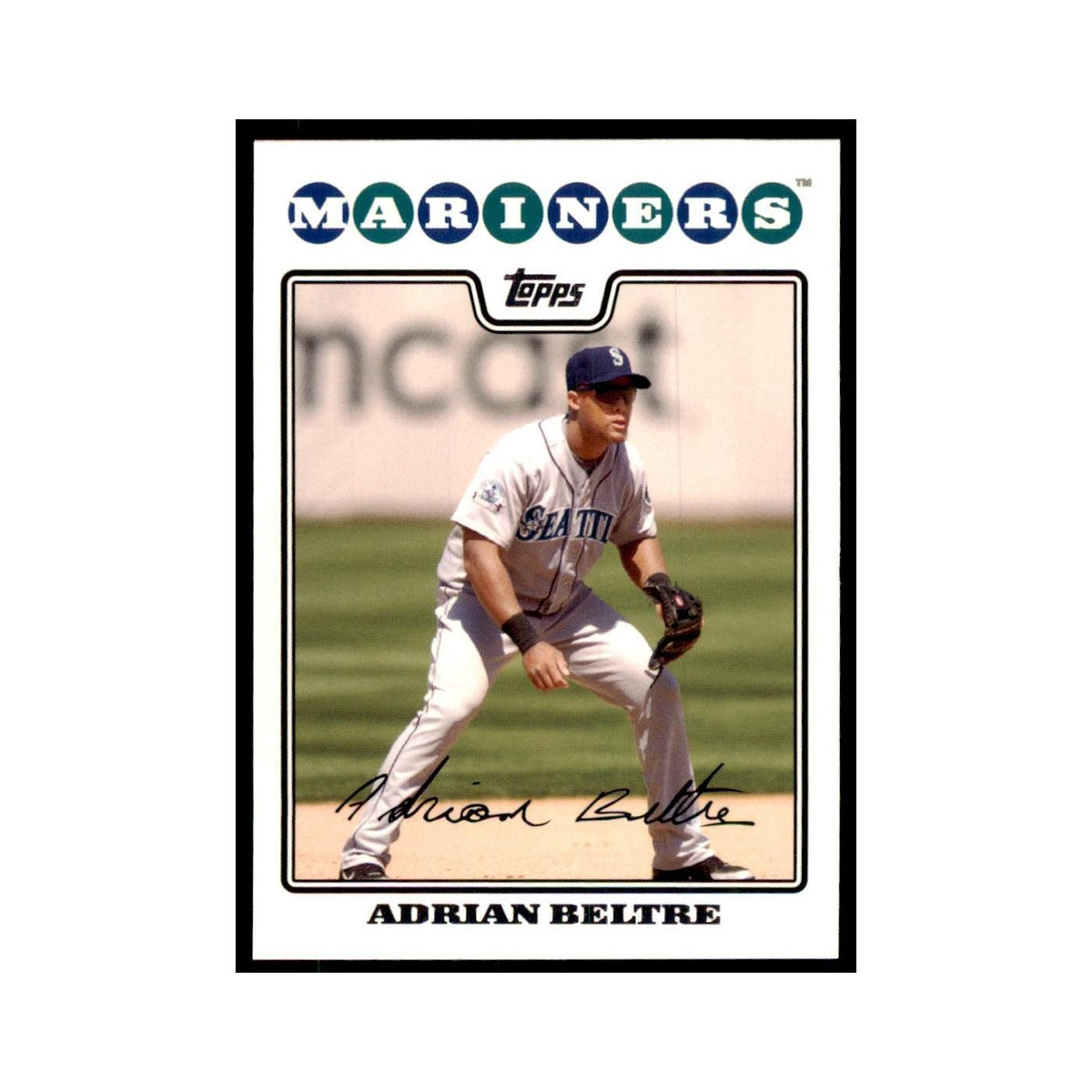 Adrian Beltre 2008 Topps #199 Baseball Cards Baseball Card NM