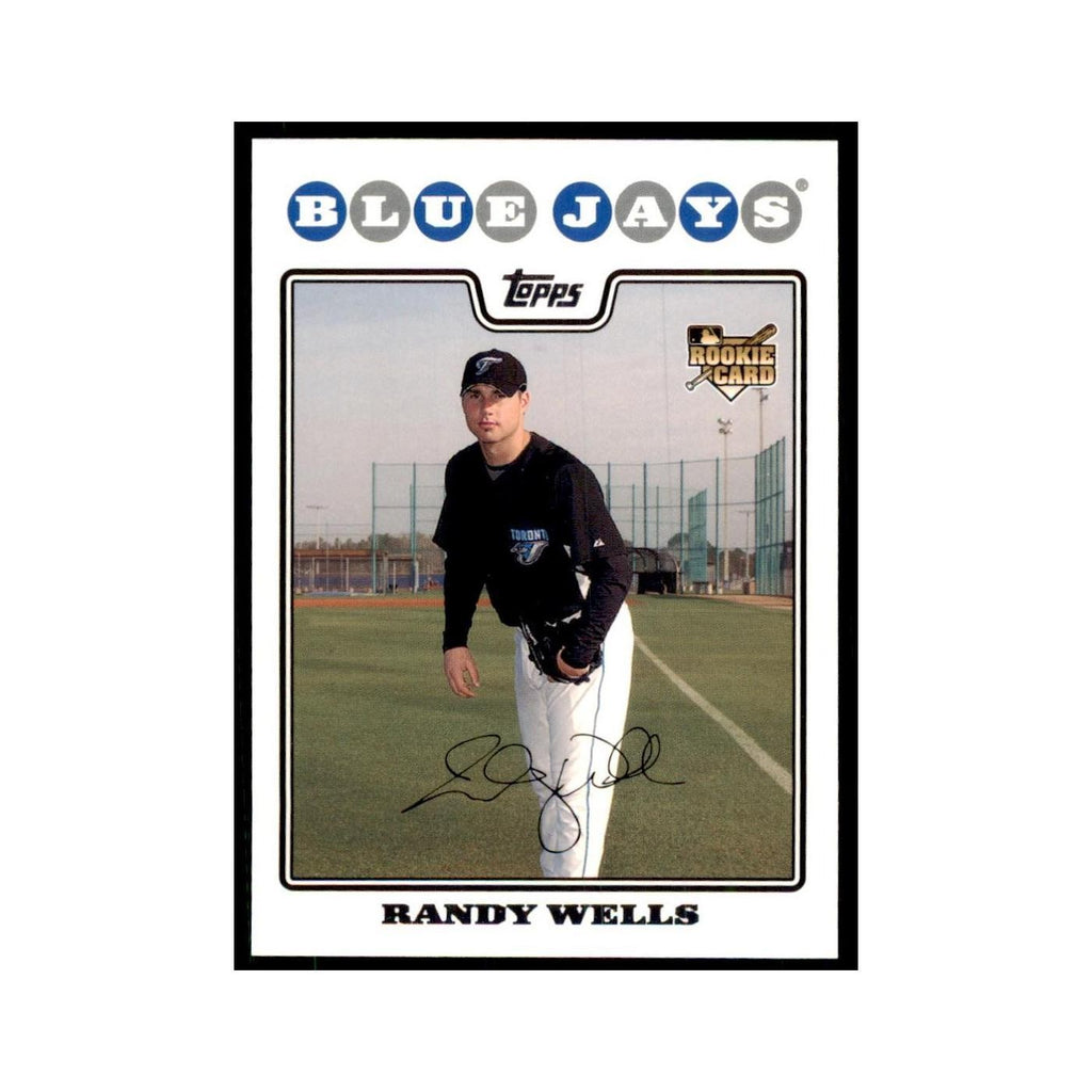 Randy Wells 2008 Topps #593 Baseball Cards Baseball Card NM