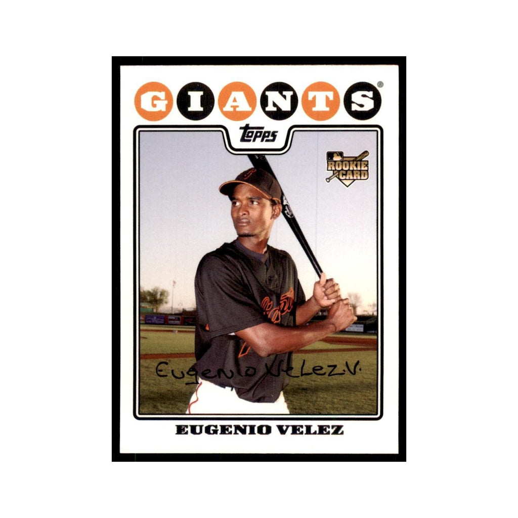 Eugenio Velez 2008 Topps #291 Baseball Cards Baseball Card NM