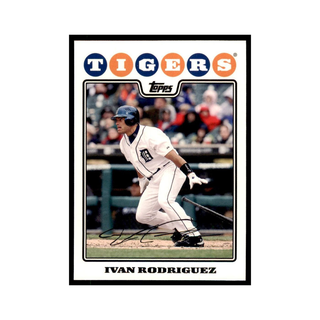 Ivan Rodriguez 2008 Topps #76 Baseball Cards Baseball Card NM