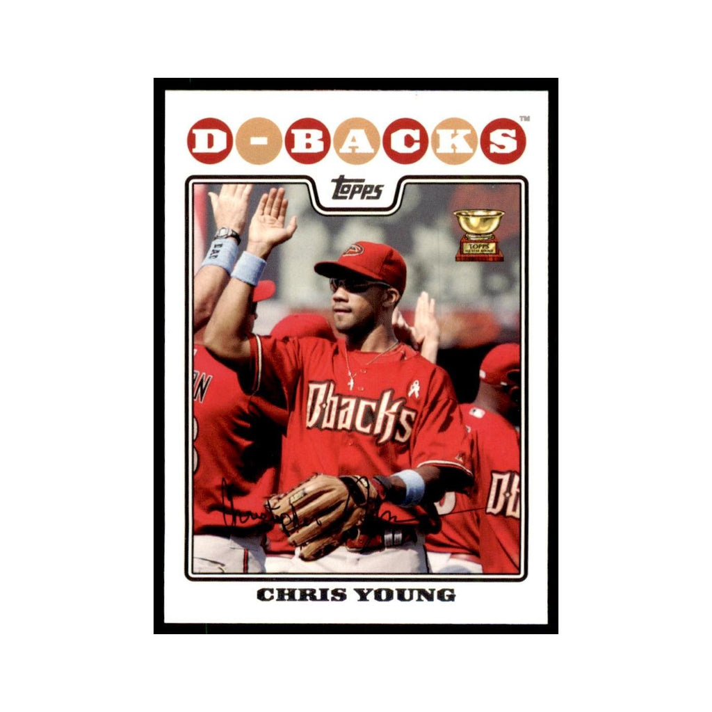 Chris Young 2008 Topps #545 Baseball Cards Baseball Card NM
