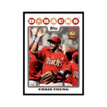 Chris Young 2008 Topps #545 Baseball Cards Baseball Card NM