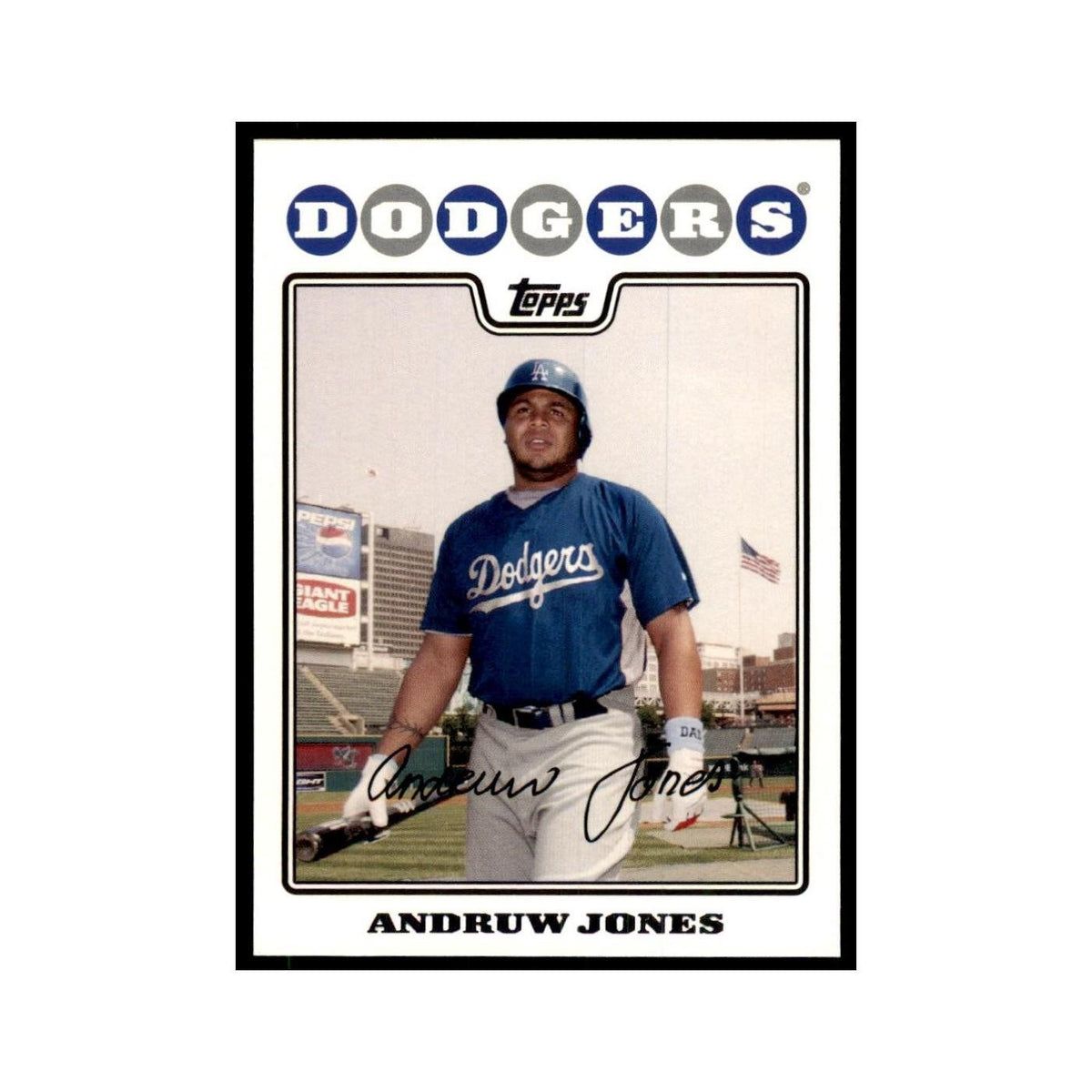 Andruw Jones 2008 Topps #120 Baseball Cards Baseball Card NM